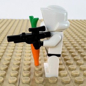 LEGO Star Wars 4/5/6: Endor Scout Trooper CARROT, sw0005b, 9489 BATTLE PACK 2012