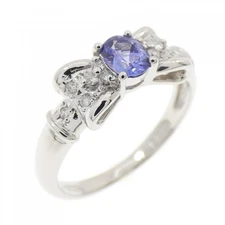 Authentic PT900 Ribbon Tanzanite Ring  #260-008-049-9886