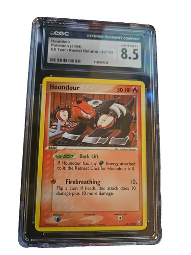 Houndour graded CGC 8.5 for sale on eBay