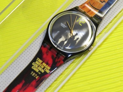 Swatch James Bond 007 Special - THE MAN WITH THE GOLDEN GUN - GB210 - NEU / NEW