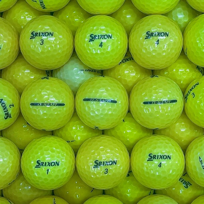 Srixon Q-STAR YELLOW Golfbälle - PEARL / GRADE A - von Ace Golfbälle  ️ o  