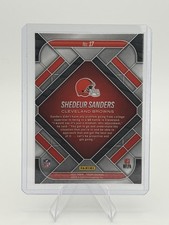 Panini Shedeur Sanders Cleveland Browns Rookie Card Lot 4 Cards Donruss Prizm 2…