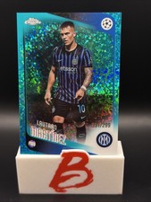 2026 Topps Chrome Lautaro Martinez Aqua Mini Diamonds /299 #156