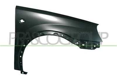 Aile avant droite à peindre avec trou feu pour Opel Corsa C 2001-2011