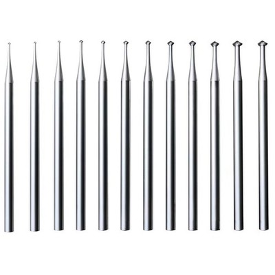 12 Pieces 90º Hart Cutters - 3/32 Inch Shaft 90 Gr1486 Heart Cutters