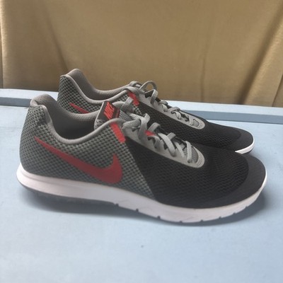 Nike Mens Flex Experience Rn 6 Running Shoes Gray Black Red 881802-011 size 13