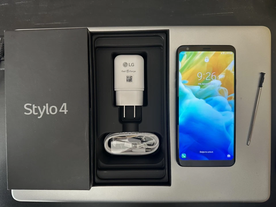 Смартфон LG Stylo 4 Q710ULM 4G LTE 32 Гб 6 дюймов 13 Мп разблокированный отличное состояние товара - Изображение 2 из 4