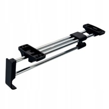 Slim Wardrobe Pull-out Hanger 350mm 35cm Clothes Rail Metal Plastic