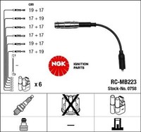 NGK 0758 ZüNdleitungssatz ZüNdkabelsatz ZüNdkabel