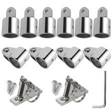 GaiRen Bimini Top Hardware, convient aux raccords de bateau 7/8'' ou 1'' OD lourds 7/8 pouces
