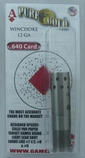 Pure Gold WINH12640 Card Choke Tube Winchester Mossberg Browning