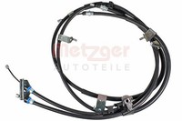 Seilzug Feststellbremse Hinten Links Rechts Metzger 1FD029 FÜR Ford