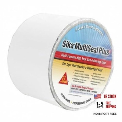 AP Products Sika 017-413828-25 Multiseal Plus Tape - White, 4'' x 25' Roll 