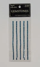 Turquoise Gemstones Bling Scrapbooking Stickers By The Paper Studio