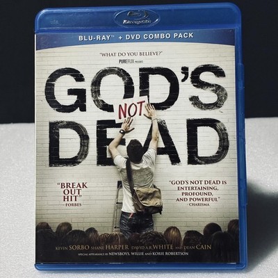 God's Not Dead Blu-ray DVD Kevin Sorbo Shane Harper PG Christian Drama Movie