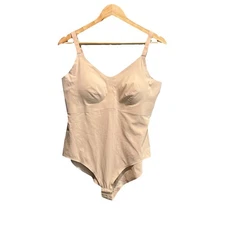 Knix Beige Padded Women's Shapewear Camisole Bodysuit Size XXL 2XL
