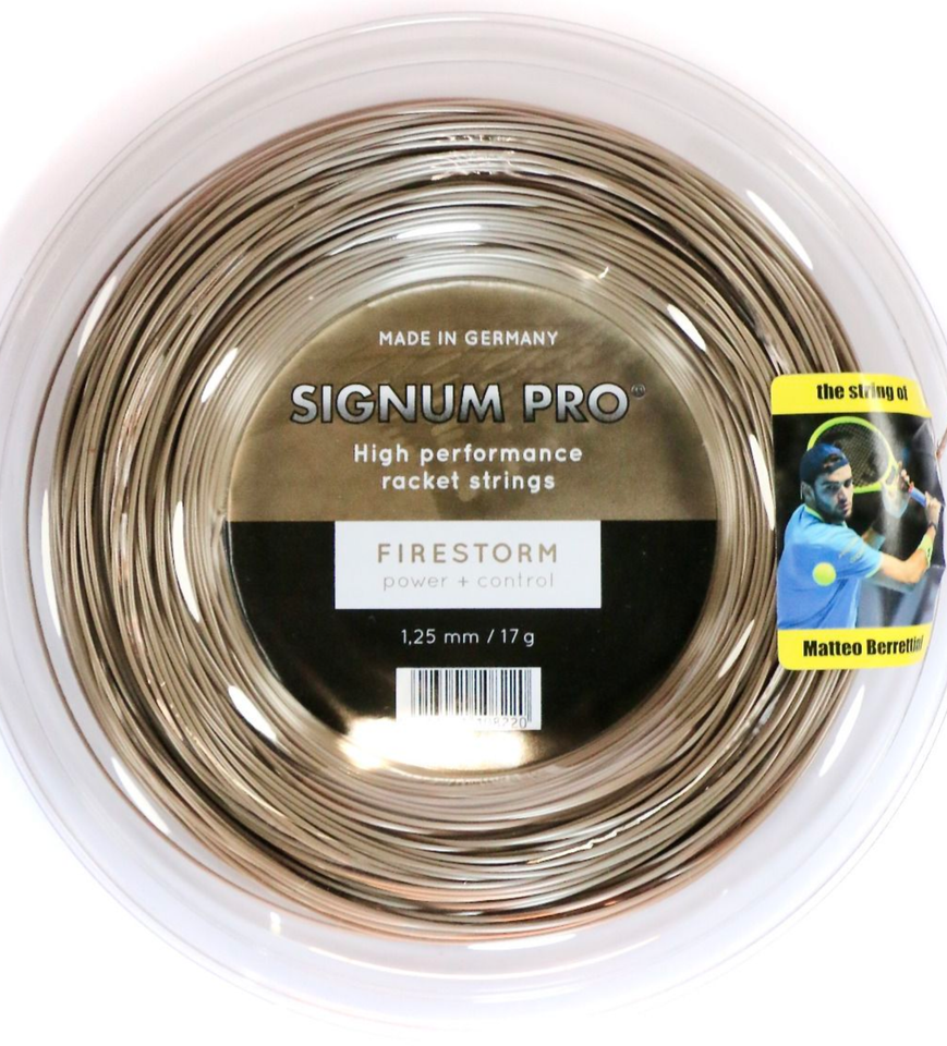 Mulinello Corda Tennis Signum Pro X-Perience 200m 1,24mm (17 Gauge) - Copoliestere Alta Tecnologia