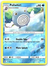 Poliwhirl 31/149 Uncommon SM Base Set Pokemon Reverse Holo Near Mint