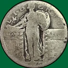 1926 Standing Liberty Quarter Almost Good AG Coin #38223