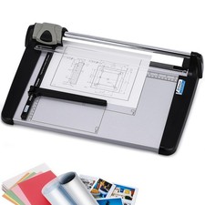 Rotary Paper Trimmer, 15 Sheets Heavy Duty Paper Trimmer, 360mm(14.17") Cutti...