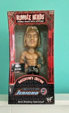 VTG 2001 CHRIS RAW JERICO RUMBLE HEADS BUBBLE HEADS  WITH ATTITUDE C EDITION 