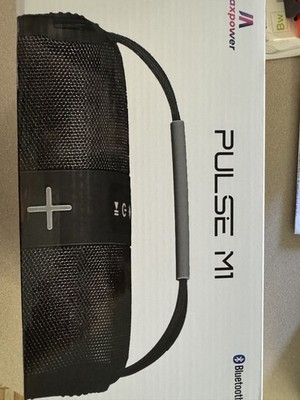Maxpower  Pulse M1 Blue Bluetooth Speaker Splash&Dust Proof
