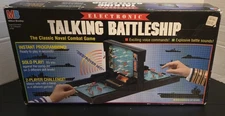 Vtg 1989 Electronic Talking Battleship Milton Bradley Manual Original Box Tested