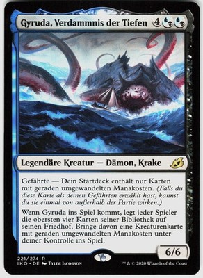 MTG - Gyruda, Doom of Depths/Gyruda, Verdammnis der Tiefen - IKO - Deutsch - EX