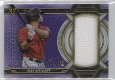 2021 Topps Triple Threads Single Jumbo Relics Amethyst 28/36 Alex Kirilloff hd2