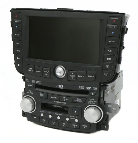 04 05 06 Acura TL Radio CD DVD Player Climate Control Display Screen - Picture 2 of 2