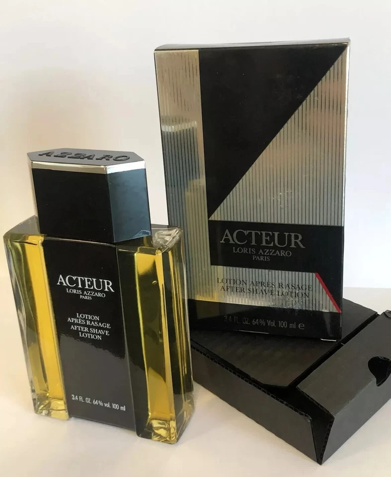 ⭐ Azzaro Acteur Aftershave 100 ml alte Version old Formula ⭐