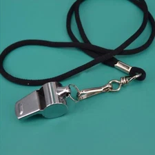 Sports Events Outdoor Metal Referee Whistle Loud SOS Lifeguard Emergency Whistle