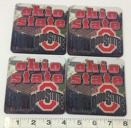 ^ Ohio State Xpres Team Reflections Set di 4 sottobicchieri commemorativi ----(AB) - Foto 4 di 6