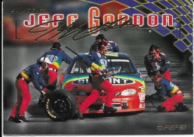 ペプシー　カード 1997 PINNACLE ~ JEFF GORDON ~ PEPSI PROMO NASCAR CARD #2 OF 3 | eBay