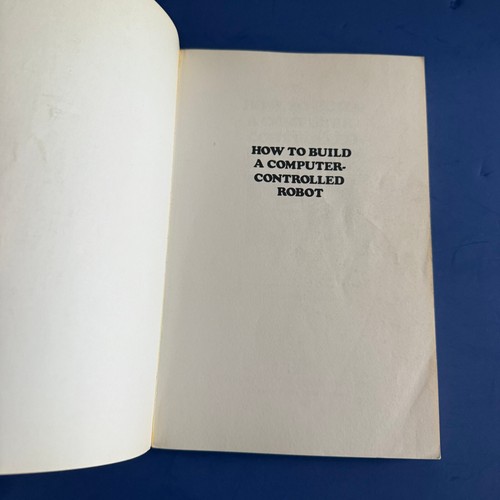 How to Build a Computer-Controlled Robot Hardcover Tod Loofbourro - Picture 2 of 10