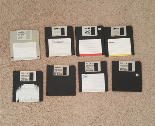 Blank disks floppy disks MGM BASF Sony vintage - choose disk and quantity - 第 1/10 張圖片