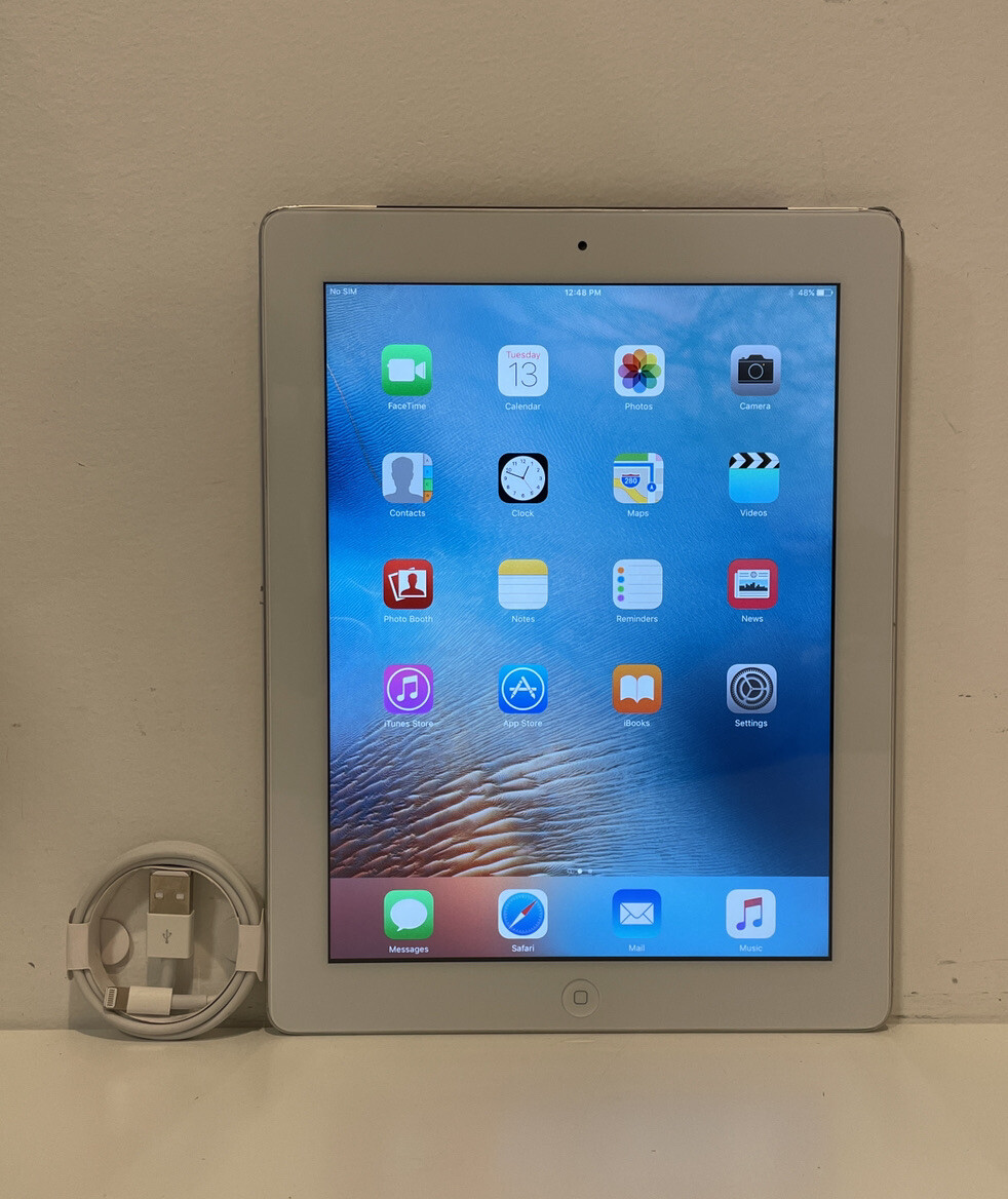 Apple iPad 4th Gen. 16GB, Wi-Fi + Cellular (Verizon), 9.7in - White