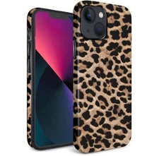For iPhone 15 Pro Max Plus 14 13 12 11 X 8 7 SE Cute Leopard Print Girl Case