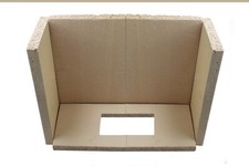 Schamotte nach Maß, 4 cm Stark Schamotte Ersatz Feuerraum Ausmauerung Ofen Kamin