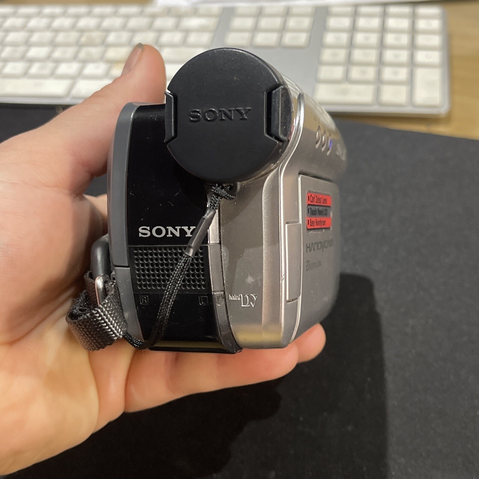 Sony Handycam DCRHC26 MiniDV Digital Video Camera Recorder Play Tape