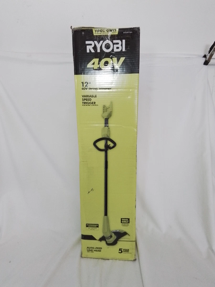 Ryobi 12 2024 cordless string trimmer