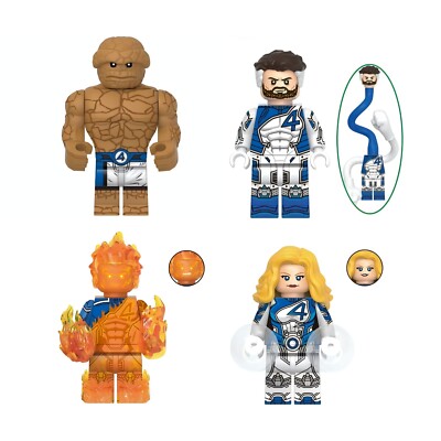 The Fantastic Four (Marvel Rivals) Marvel Custom Minifigures | eBay