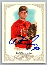 Wandy Rodriguez 2012 Allen & Ginter #111 Signed IP (In Person) Auto Autograph