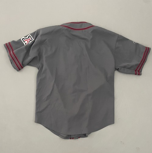 VINTAGE Colosseum Athletics Arizona Wildcats Jersey Large Adult Gray V Neck Mens - Picture 6 of 8