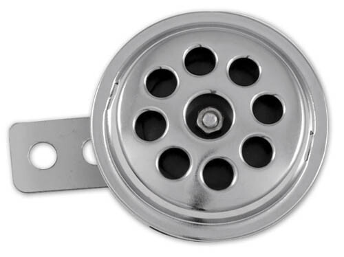 Horn Replacement 12 Volt Loud 105DB Replacement Bracket Motorcycle Bike Silver