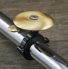 Cymbal Disc Ping Bicycle BELL  Vintage Schwinn Cruiser Fixie Road Bike Handlebar