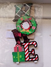 CLEARANCE SALE Home Wooden Print Christmas Decoration