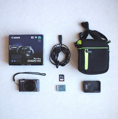 Canon Powershot SX620HS 20.2MP Digitalkamera + 16GB SD - NEUWERTIG