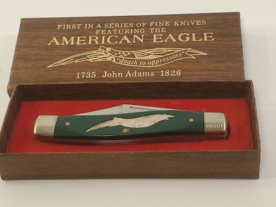 Vintage AMERICAN EAGLE LIMITD EDITION- 3 Blades Pocket Knife - MINT