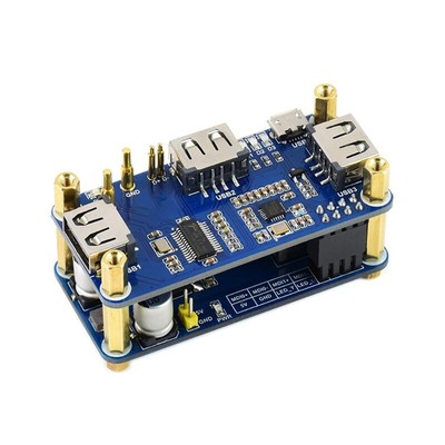 Power Over Ethernet PoE Module 3x USB2.0 Hub Hat 802.3af Expansion Board